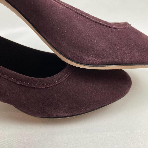 Antonio Melani Kathran Suede Pumps Block Heel 8M - Picture 9 of 11